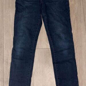 Abercrombie & Fitch Women's Dark Indigo Skinny Jeans